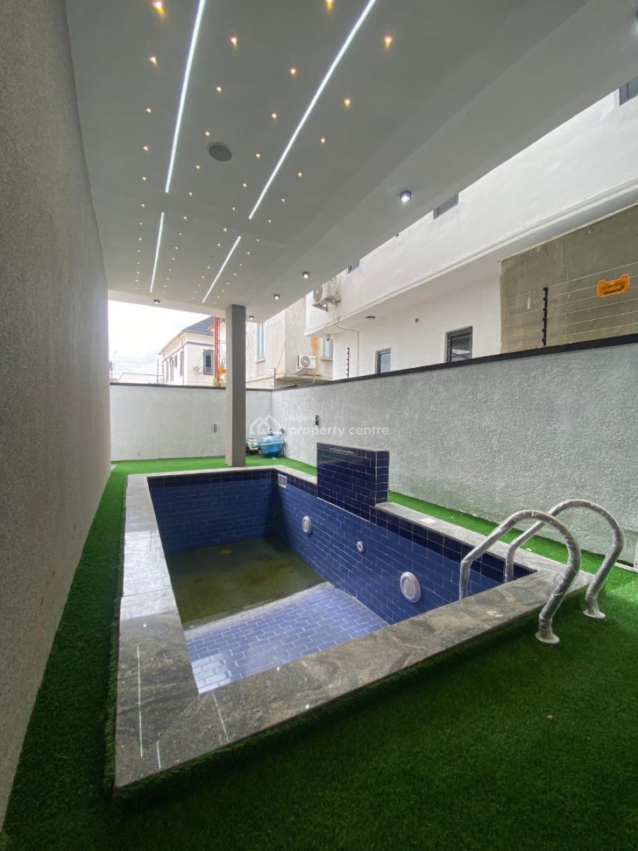 5 Bedroom Fully Detached Duplex with Bq & Pool, Lekki Palm City, Ajah, Lagos, Detached Duplex for Sale