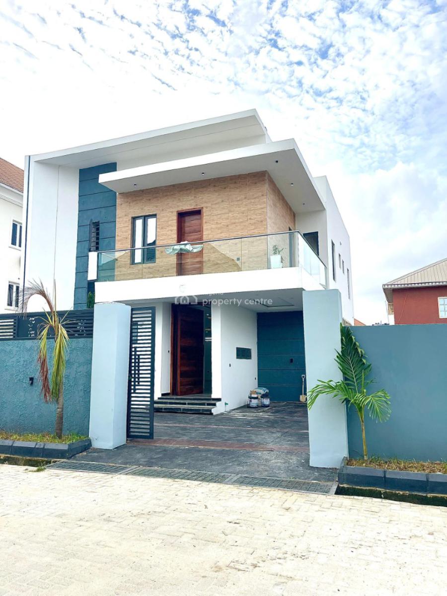 *contemporary 4 Bedroom  Fully Detached Duplex with Bq, Ajah, Lagos, Detached Duplex for Sale