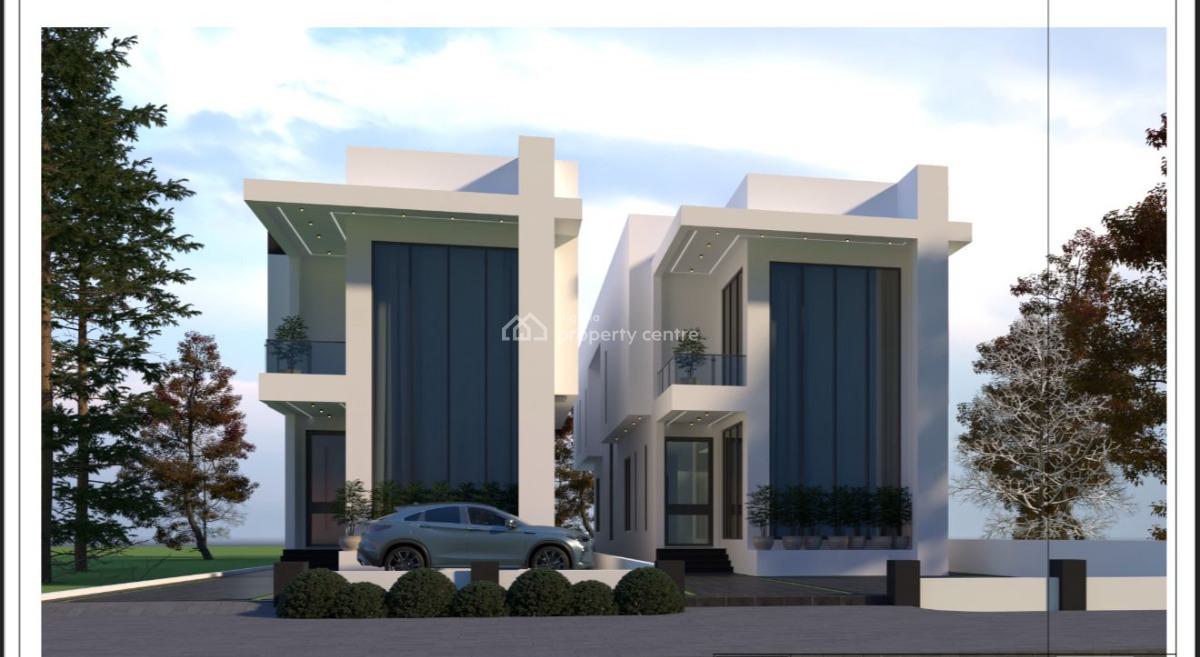 Elegance 4 Bedroom Fully Detached House, County Estate, Lekki, Lagos, House for Sale
