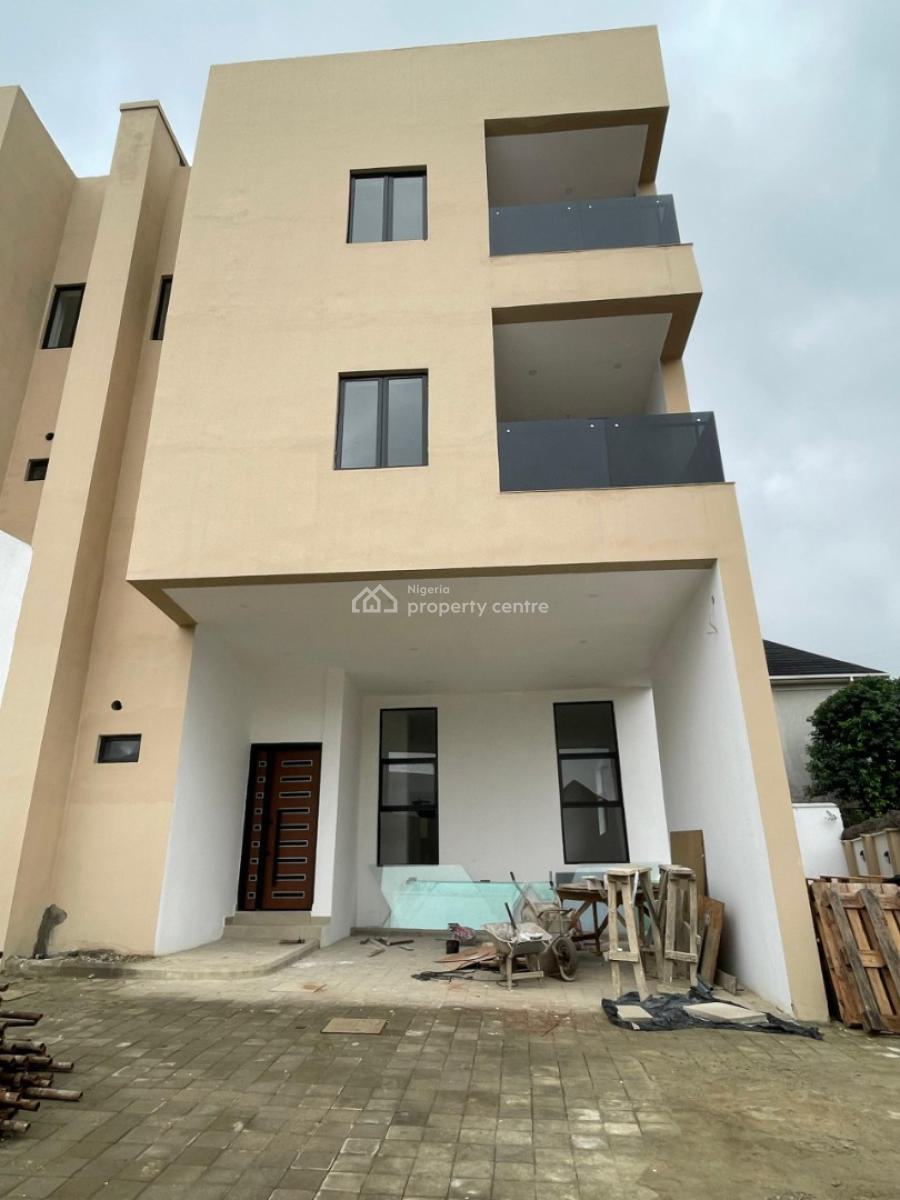 Fully Fitted and Service 4 Bedroom Semi-detached Duplex, Asokoro District, Abuja, Semi-detached Duplex for Rent