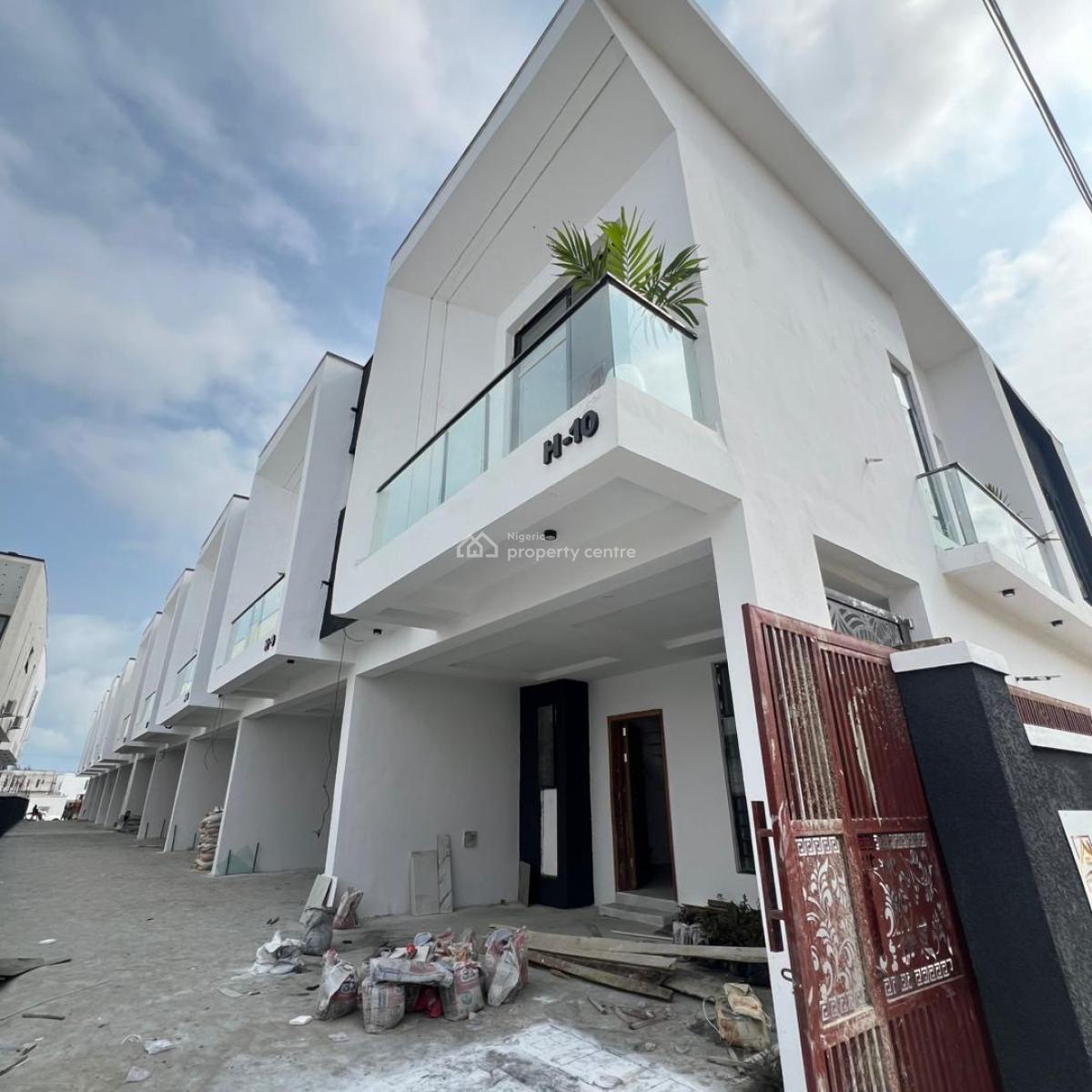 Spacious 3 Bedroom Terrace Duplex &bq, Ikota, Lekki, Lagos, Terraced Duplex for Sale