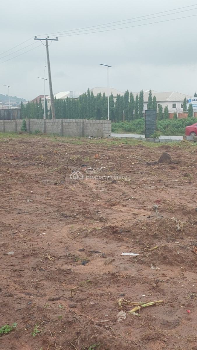 an Estate Plots Available in 450sqm for a 4bedroom Detached Duplex, Behind  Market, Along  Locogoma Road, Gudu, Abuja, Residential Land for Sale