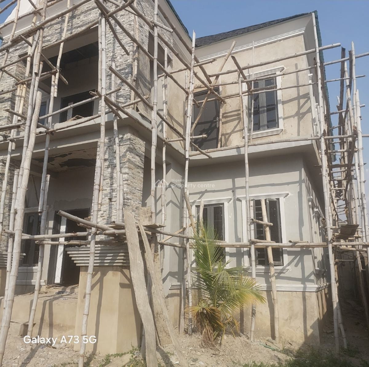 a Standard 4bedroom Detached Duplex, Emmanuel Mbaka Bolivia, Off Airport Road Lugbe,abuja, Lugbe District, Abuja, Detached Duplex for Sale