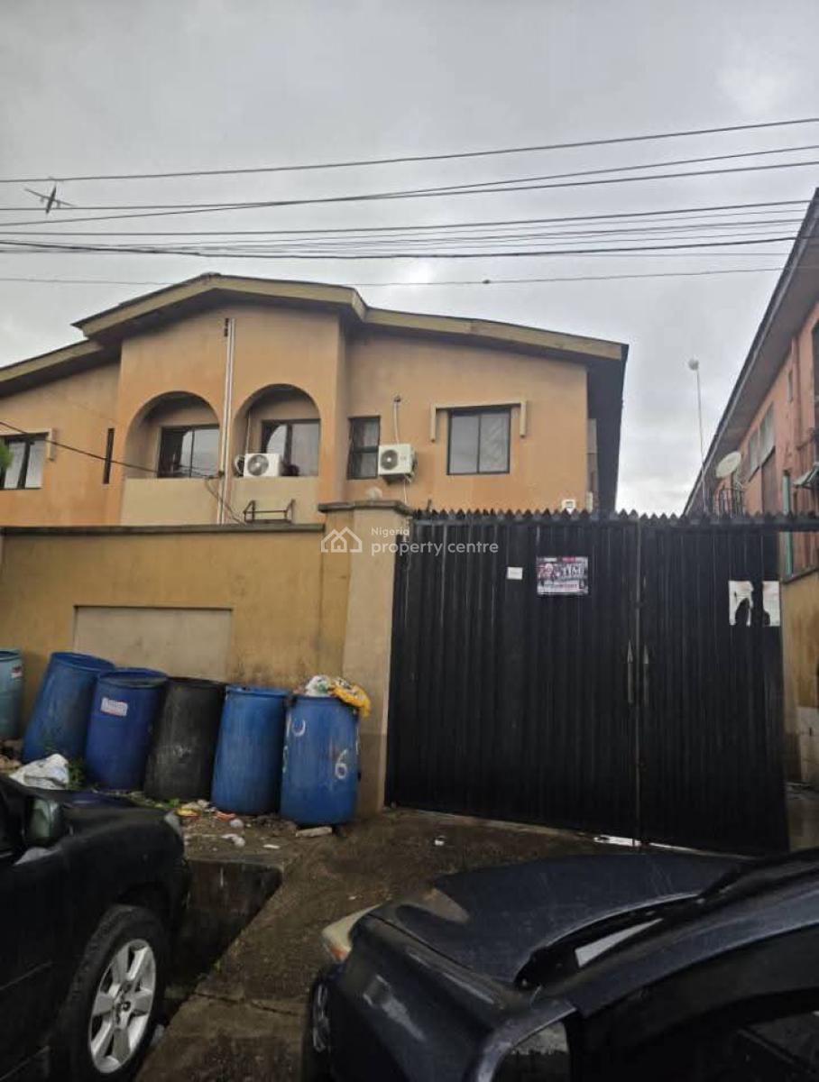 2 Units of 2 Bedroom Duplexes and 4 Units of 2 Bedroom Flats, in a Secured, Ogba, Ikeja, Lagos, Block of Flats for Sale