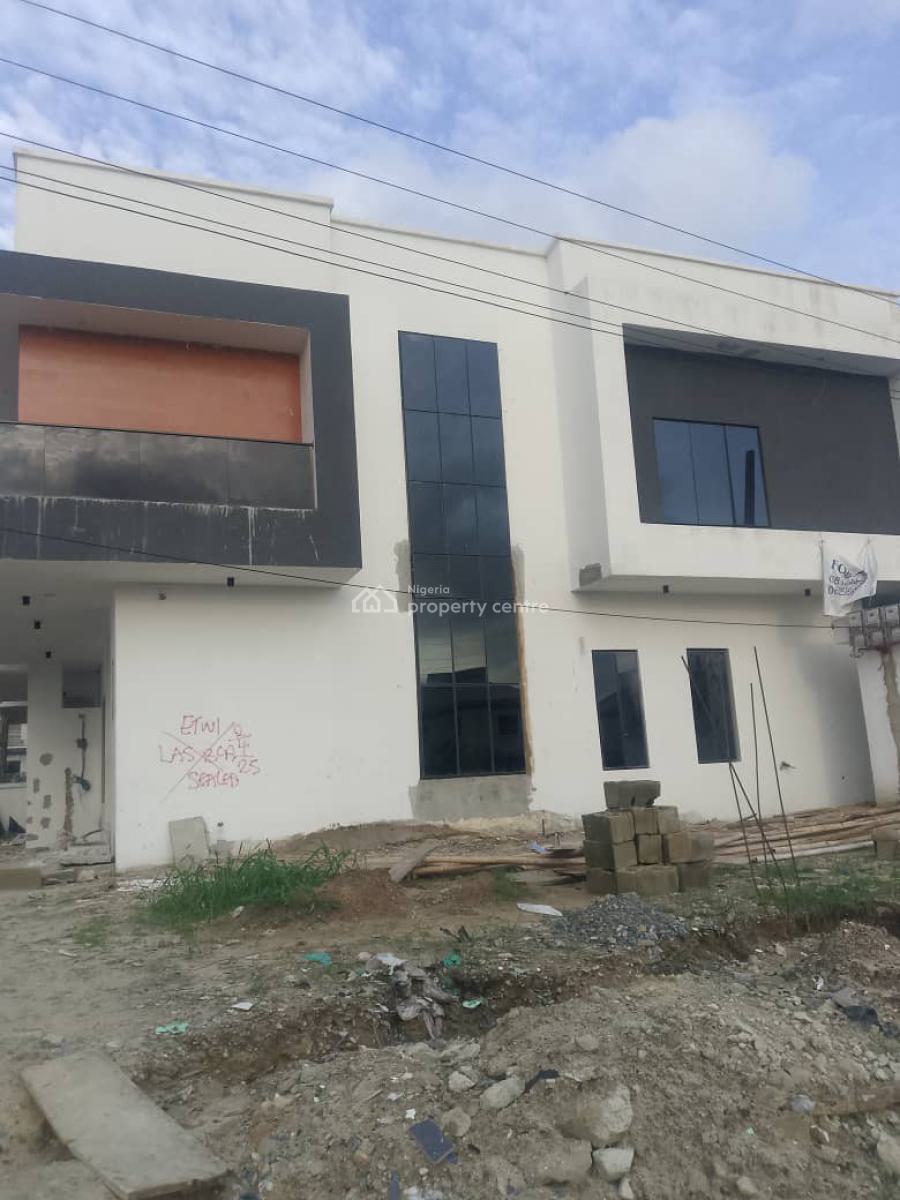 Newly Built 4 Bedroom Terrace Duplex, Agungi, Lekki, Lagos, Terraced Duplex for Sale