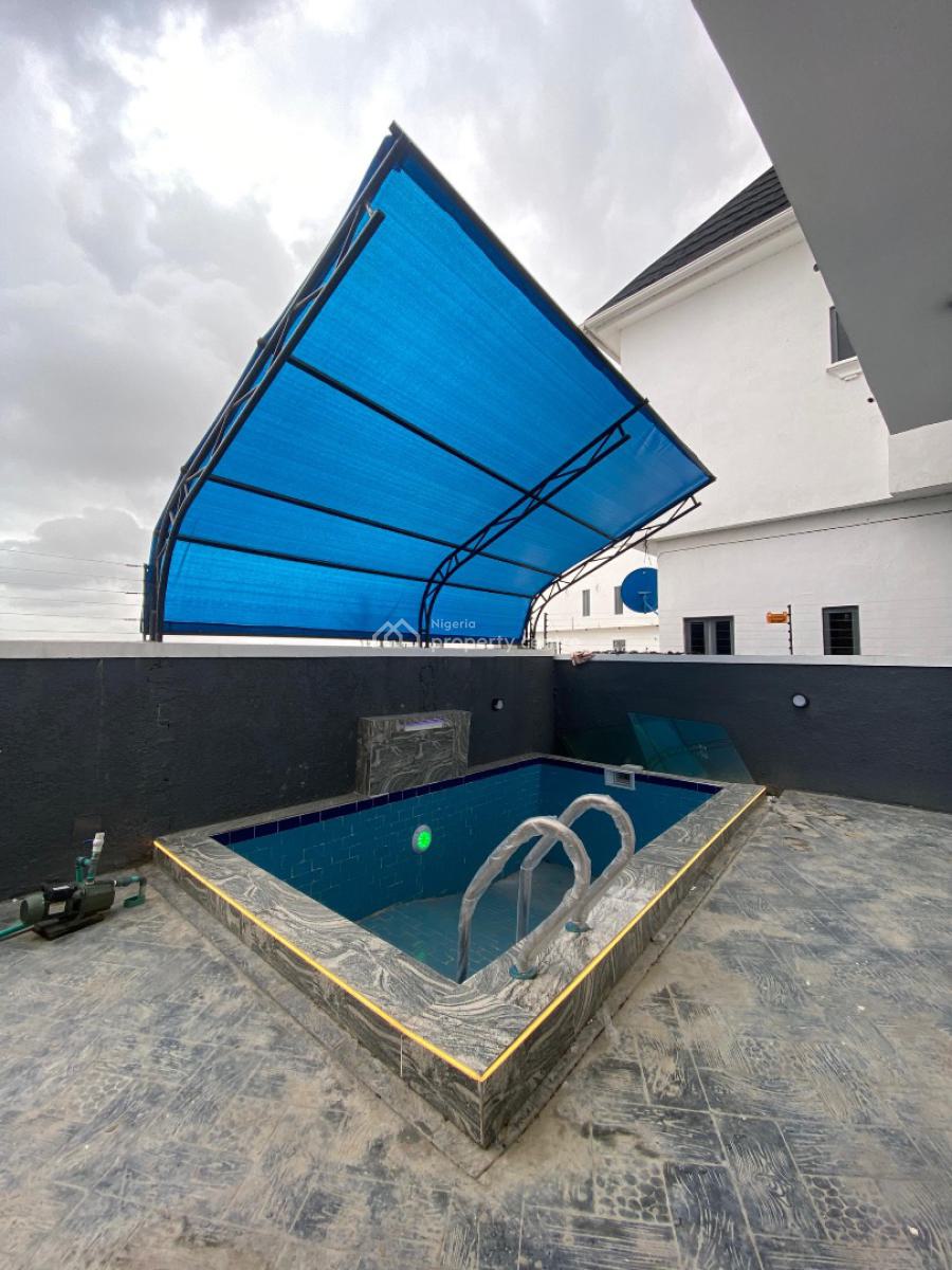 5 Bedroom Fully Detached Duplex with Bq, Pool, Box Room, Lekki Palm City, Ajah, Lagos, Detached Duplex for Sale