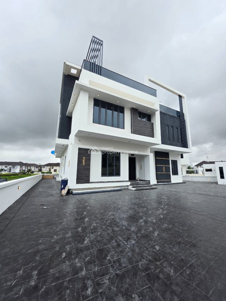 Luxury 6 Bedrooms House with Bq, Pinnock Beach Estate, Osapa, Lekki, Lagos, Detached Duplex for Sale