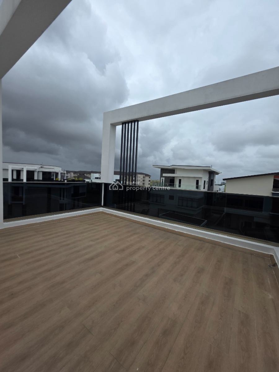 Luxury 6 Bedrooms House with Bq, Pinnock Beach Estate, Osapa, Lekki, Lagos, Detached Duplex for Sale