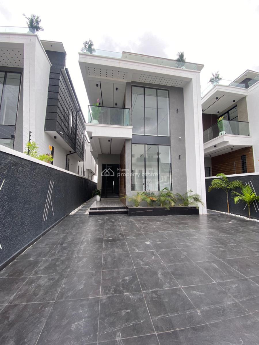 5 Bedroom Detached Duplex with Bq and Pool, Lekki Palm City, Ajah, Lagos, Detached Duplex for Sale