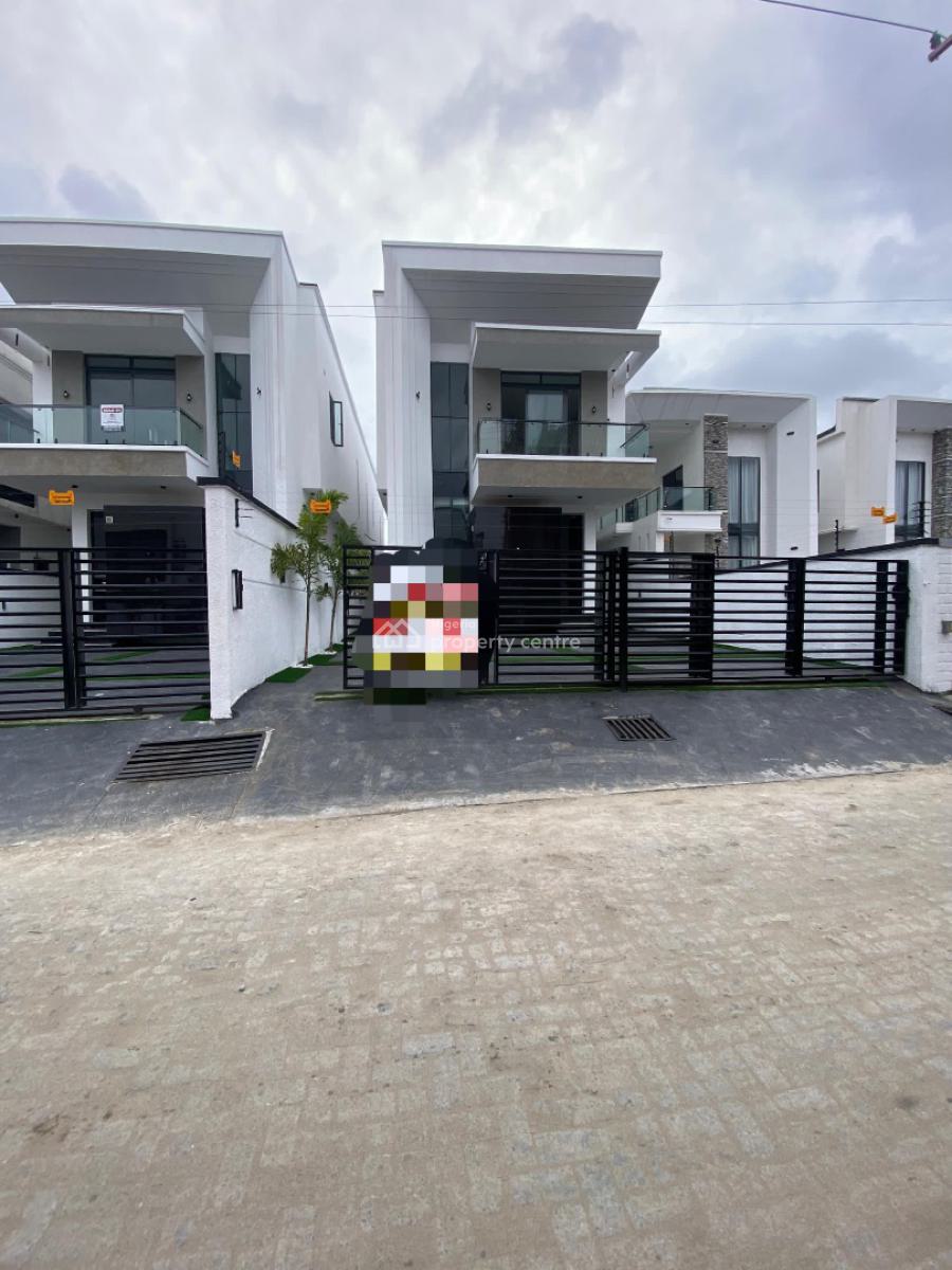 5 Bedroom Fully Detached Duplex with Bq & Pool, Lekki Palm City, Ajah, Lagos, Detached Duplex for Sale