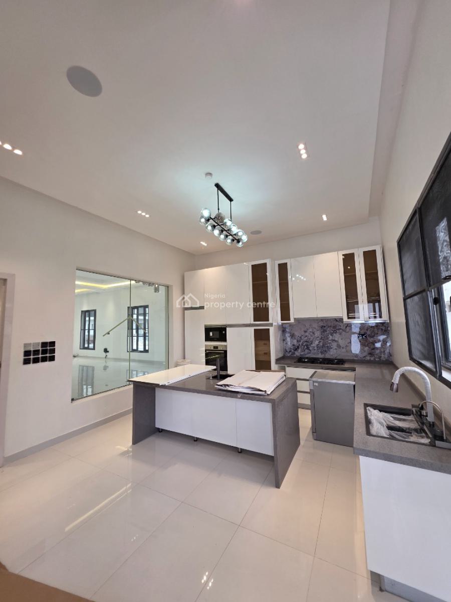 Brand-new 5 Bedrooms Fully Detached House with Bq, Pinnock Beach Estate, Osapa, Lekki, Lagos, Detached Duplex for Sale