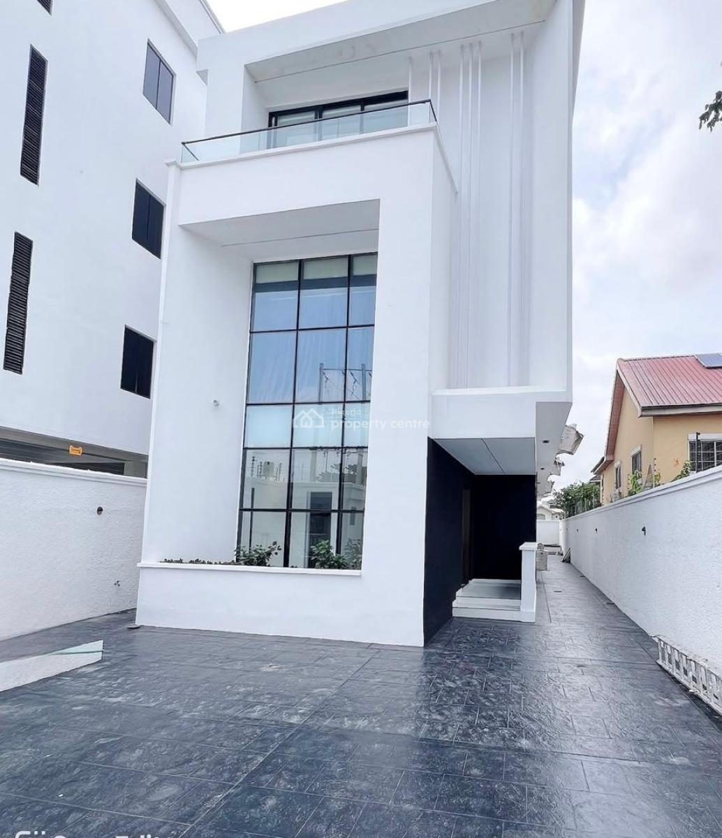 Beautiful 4 Bedroom Detached Duplex with a Bq and a Pool and Cinema, Lekki Phase 1, Lekki, Lagos, House for Sale