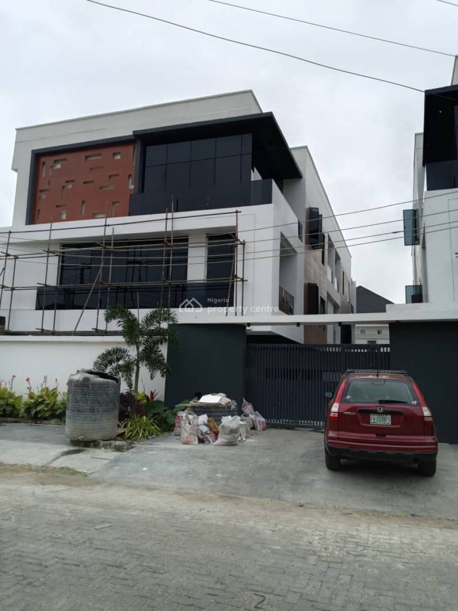 4 Bedrooms Terrace Duplex with Bq, Lekki Phase 1, Lekki, Lagos, Terraced Duplex for Sale