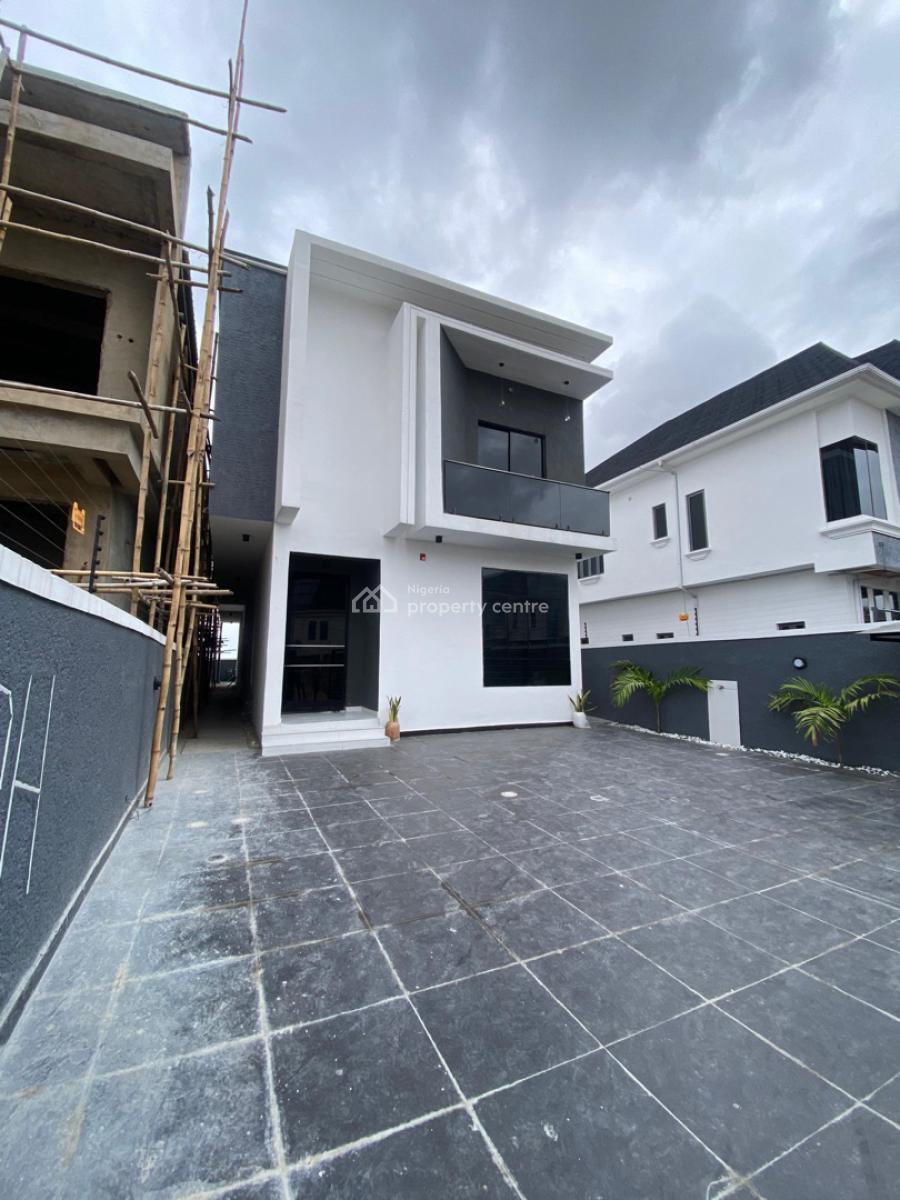 5 Bedroom Detached Duplex with Bq, Pool and Box Room, Lekki Palm City, Ajah, Lagos, Detached Duplex for Sale