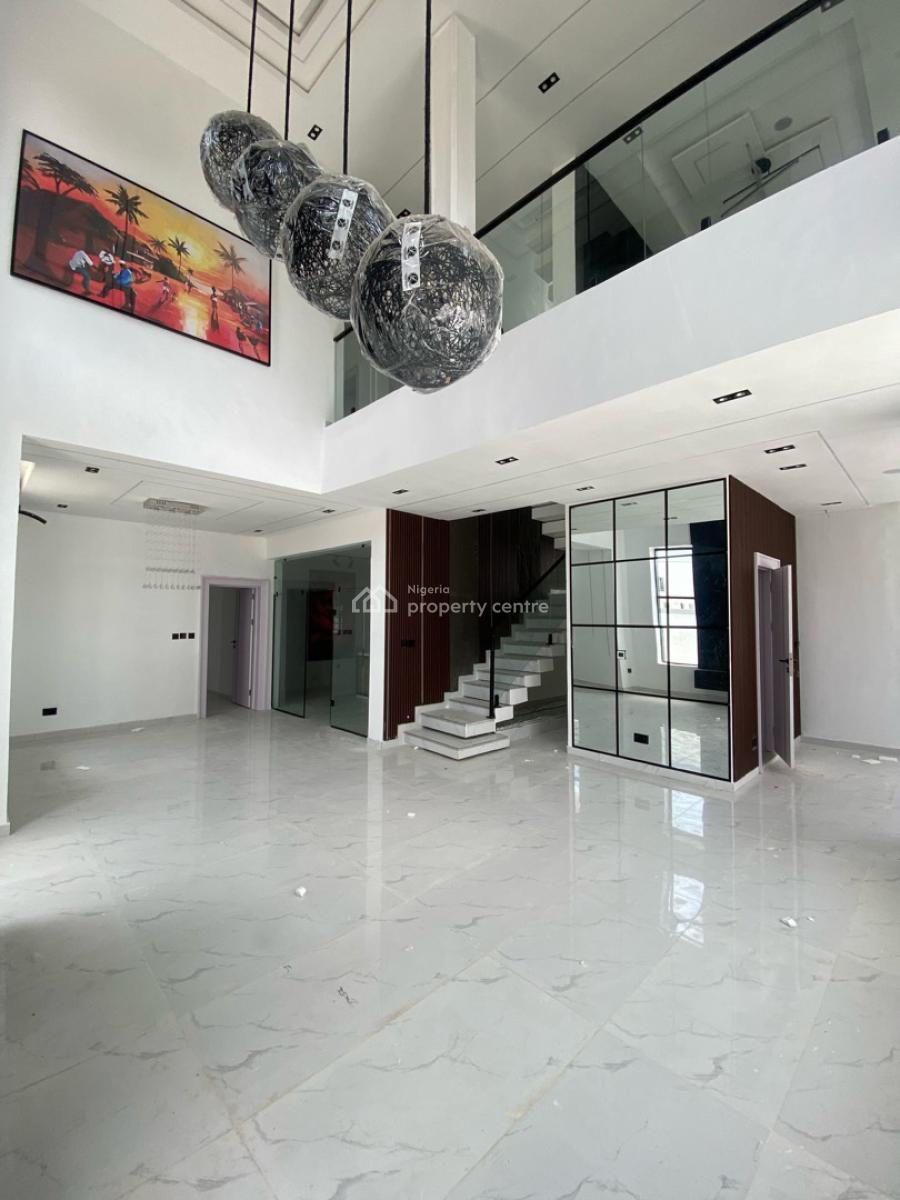 5 Bedroom Detached Duplex with Bq, Gym, Pool, Office and Penthouse, Lekki Palm City, Ajah, Lagos, Detached Duplex for Sale