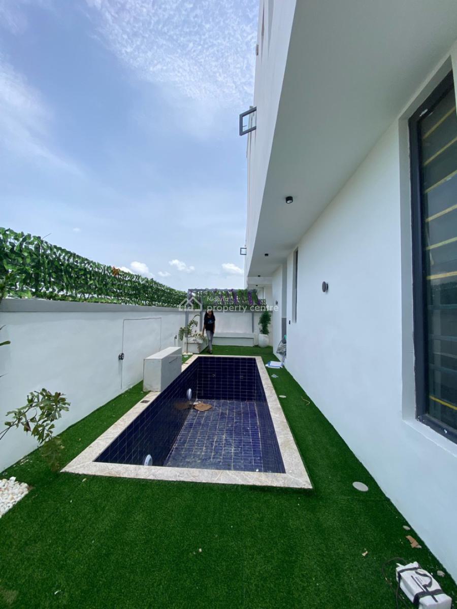 5 Bedroom Detached Duplex with Bq, Gym, Pool, Office and Penthouse, Lekki Palm City, Ajah, Lagos, Detached Duplex for Sale