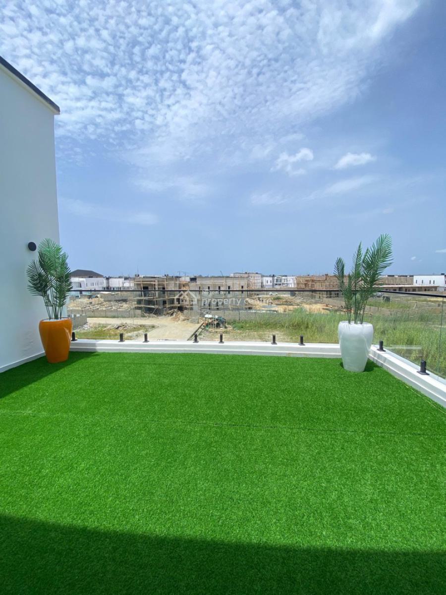 5 Bedroom Detached Duplex with Bq, Gym, Pool, Office and Penthouse, Lekki Palm City, Ajah, Lagos, Detached Duplex for Sale