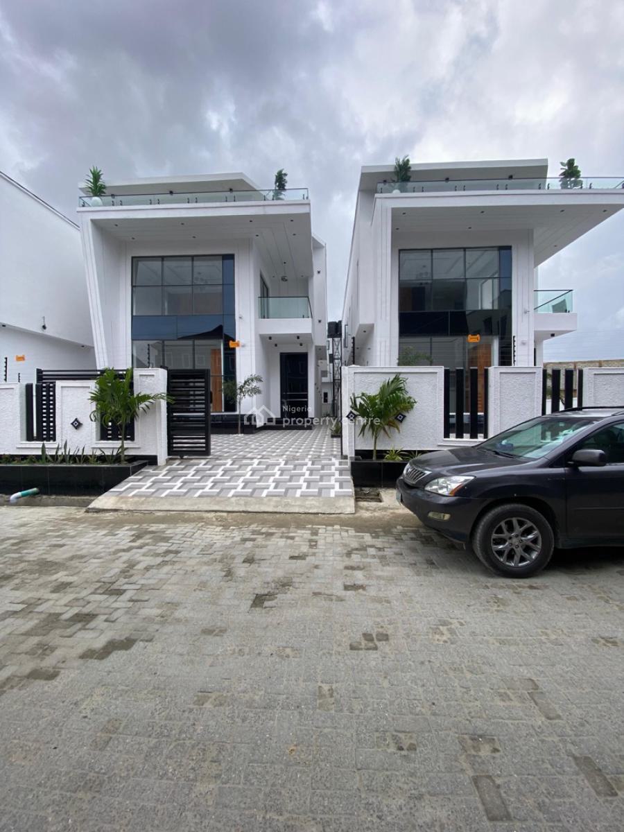 5 Bedroom Detached Duplex with Bq and Pool, Lekki Palm City, Ajah, Lagos, Detached Duplex for Sale
