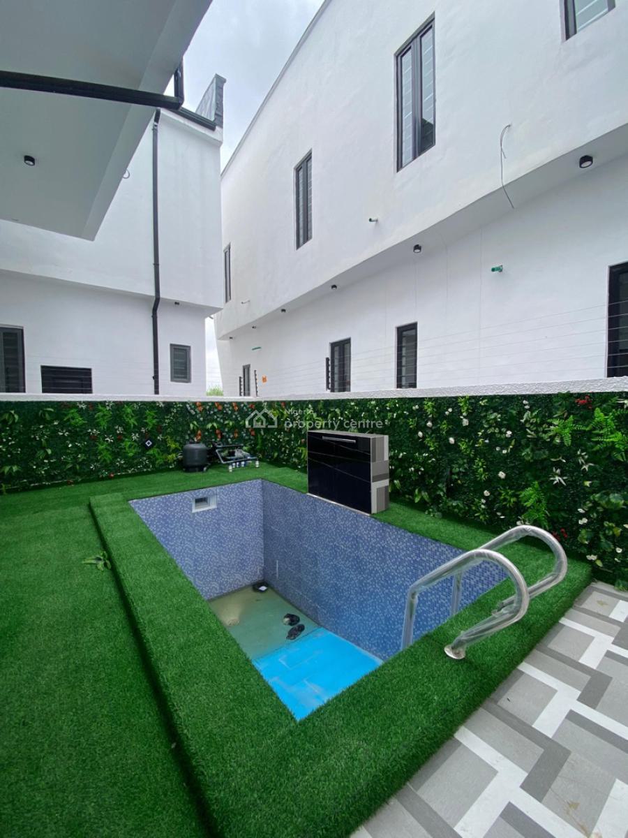 5 Bedroom Detached Duplex with Bq and Pool, Lekki Palm City, Ajah, Lagos, Detached Duplex for Sale