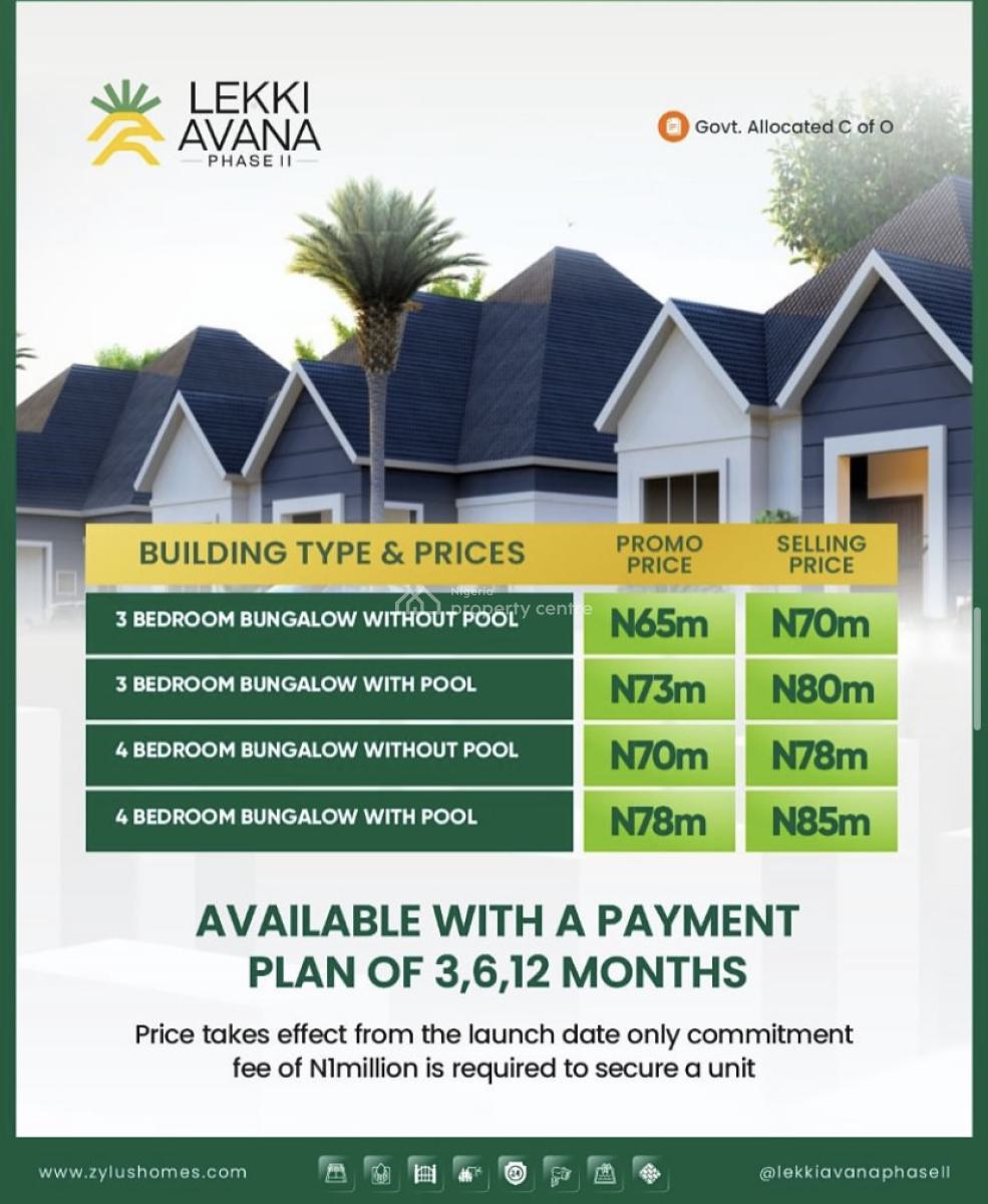 Great Deal !! 3 Bedroom Bungalow, Ajah, Lagos, Detached Bungalow for Sale