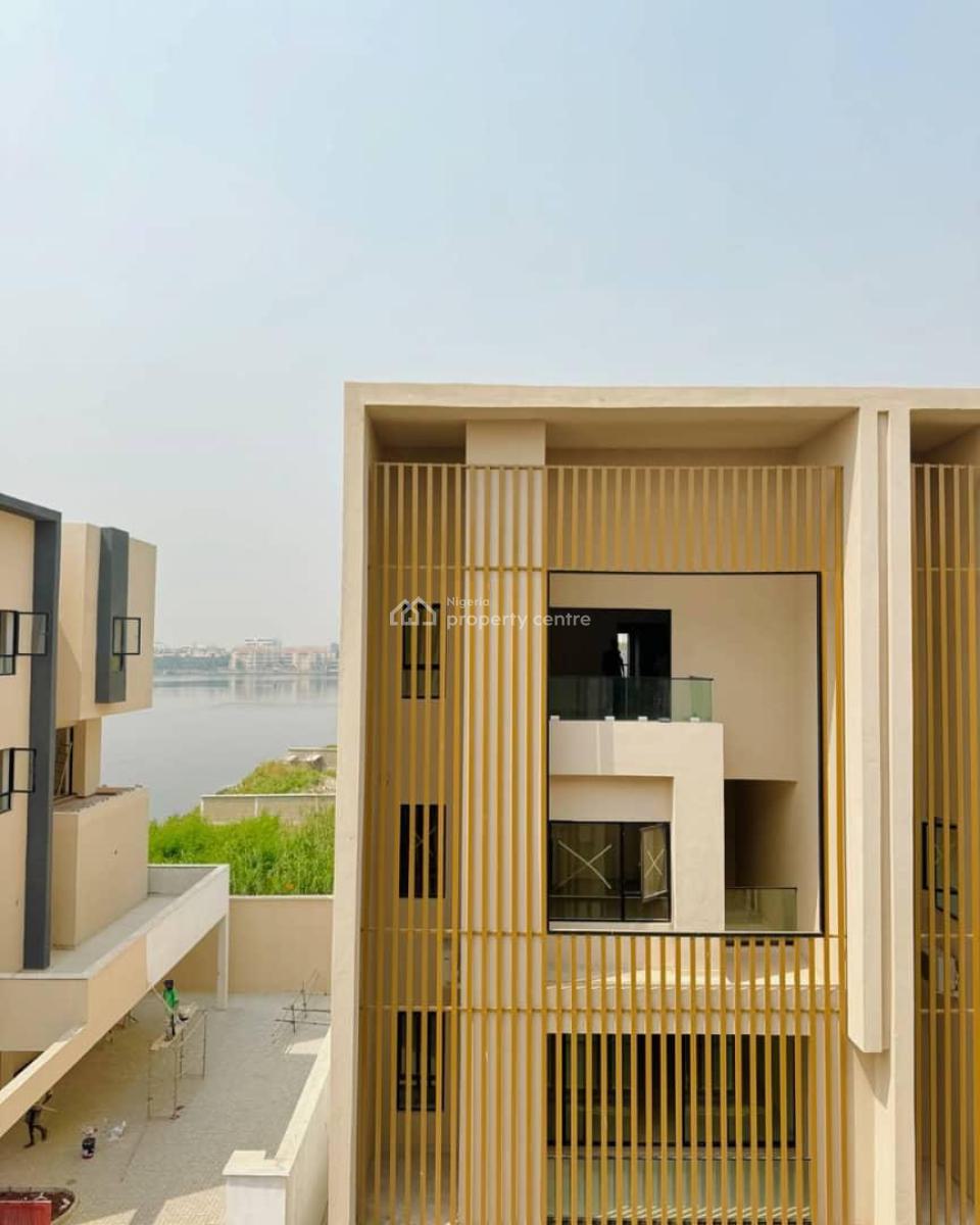 Contemporary 5 Bedroom Terrace Duplex with 2 Bq, Private Elevator, Private Cinema, Laundry Room, Communal Swimming Pool and Gym, Banana Island, Ikoyi, Lagos, Terraced Duplex for Sale