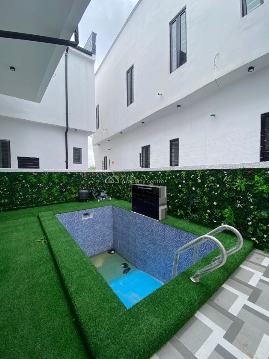 5 Bedroom Detached Duplex with a Room Bq and Swimming Pool, Lekki Palm City, Ajah, Lagos, Detached Duplex for Sale
