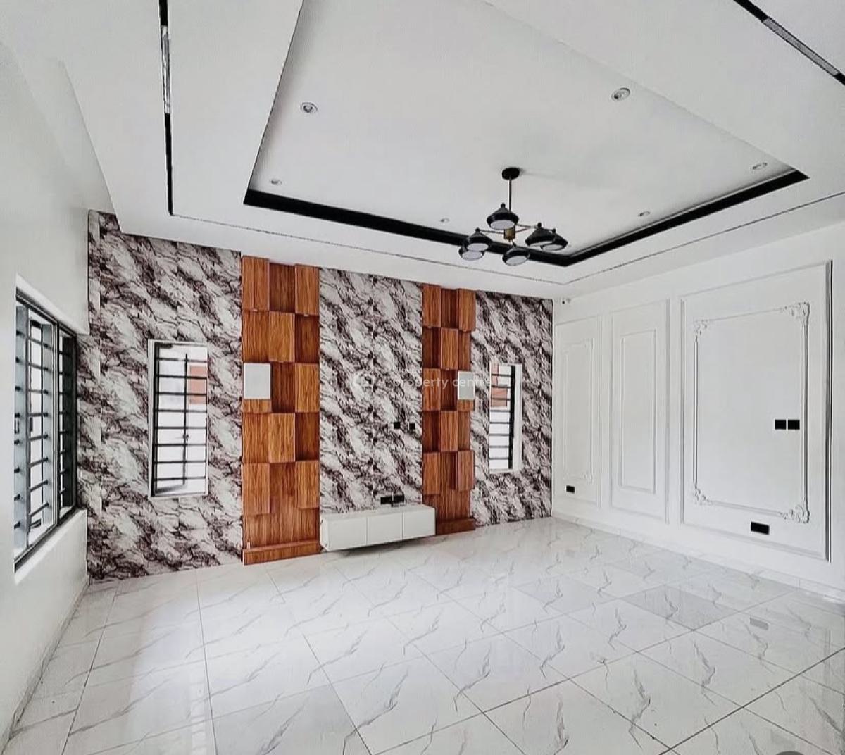 Contemporary Smart 4 Bedroom Semi Detached Home with Bq, Chevron, Ikate, Lekki, Lagos, Semi-detached Duplex for Sale