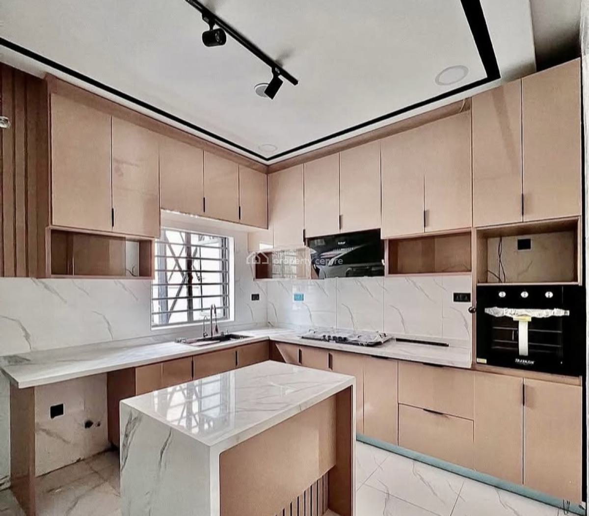 Contemporary Smart 4 Bedroom Semi Detached Home with Bq, Chevron, Ikate, Lekki, Lagos, Semi-detached Duplex for Sale