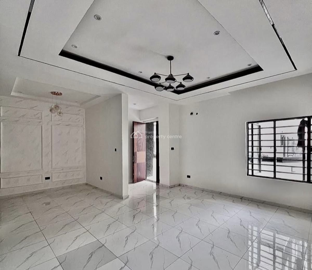 Contemporary Smart 4 Bedroom Semi Detached Home with Bq, Chevron, Ikate, Lekki, Lagos, Semi-detached Duplex for Sale