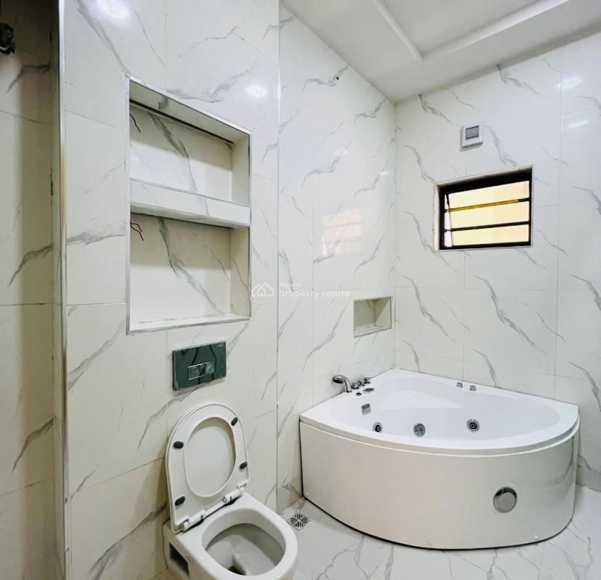 Contemporary Smart 4 Bedroom Semi Detached Home with Bq, Chevron, Ikate, Lekki, Lagos, Semi-detached Duplex for Sale
