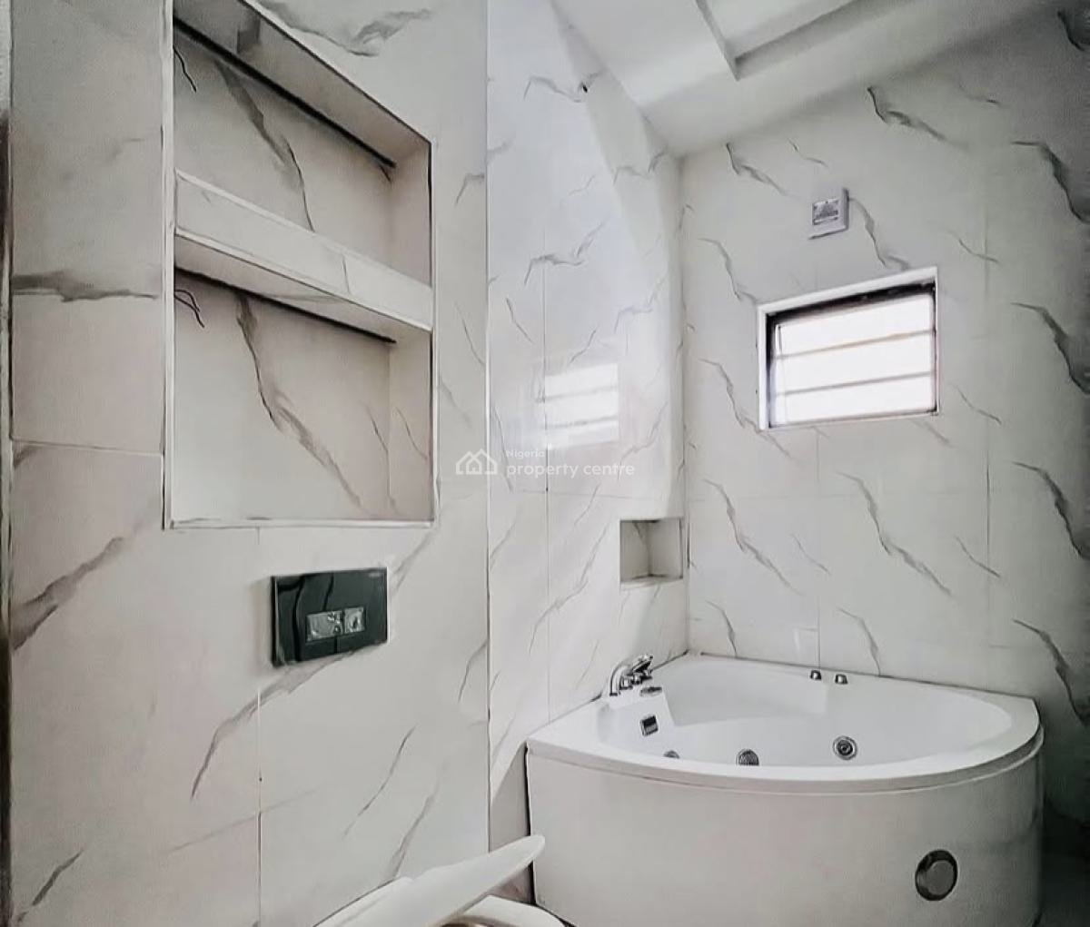 Contemporary Smart 4 Bedroom Semi Detached Home with Bq, Chevron, Ikate, Lekki, Lagos, Semi-detached Duplex for Sale