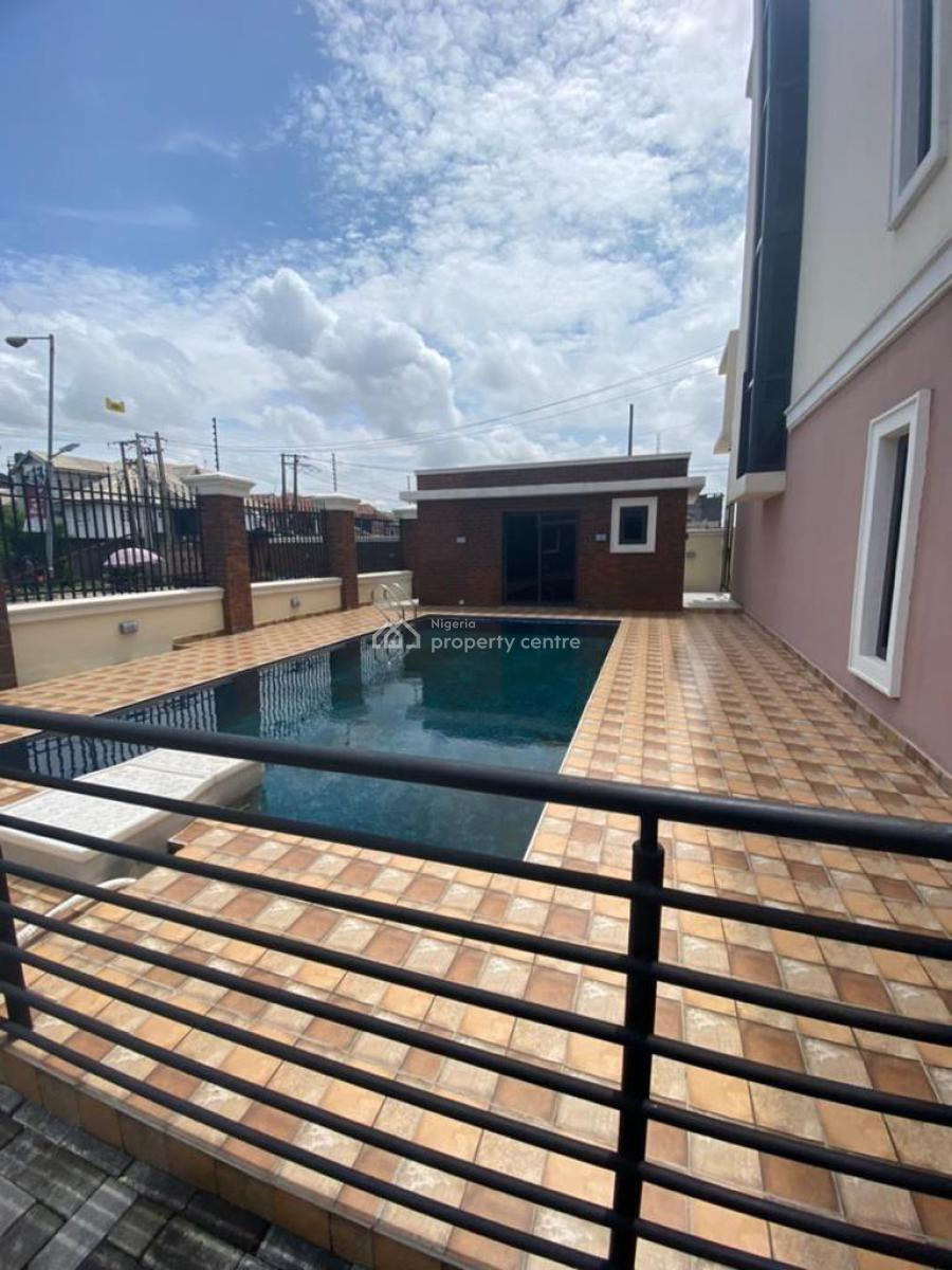 4-bedroom Terrace Duplex with Bq & Swimming Pool, By Petrocam, Lekki Phase 1, Lekki, Lagos, Terraced Duplex for Sale