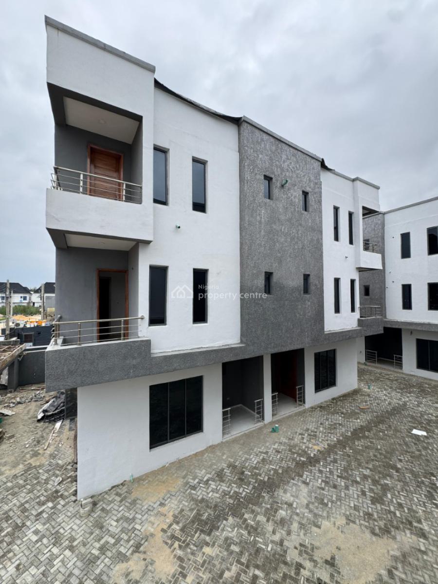 Serviced   4 Bedroom Semi-detached Duplex  with a Bq, Ikota, Lekki, Lagos, Semi-detached Duplex for Sale