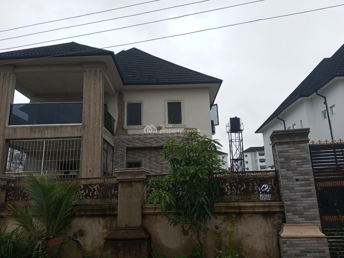 5 Bedroom Duplex with Bq Rooms Available, Behind Suncity Estate, Galadimawa, Abuja, Detached Duplex for Sale