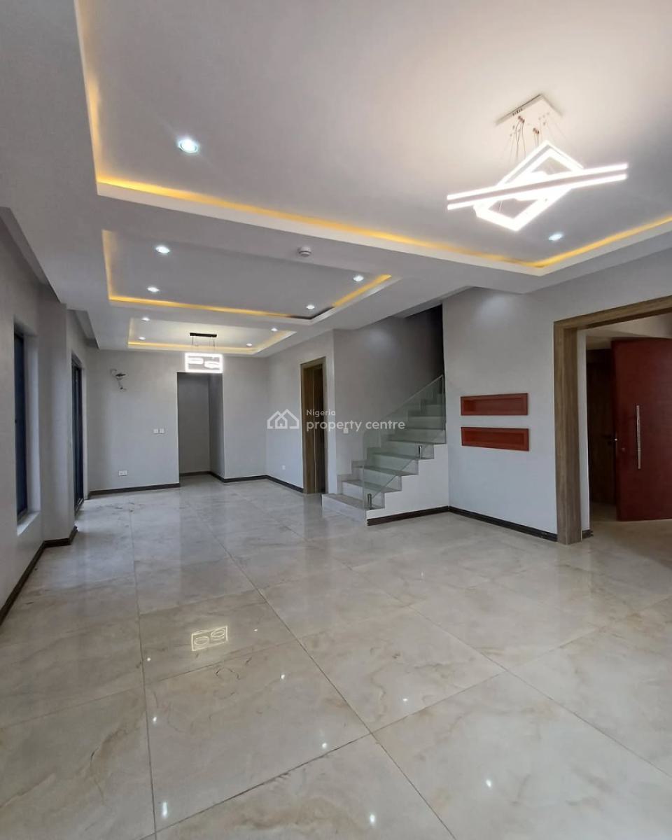 Brand New Serviced 4 Bedroom Maisonette Apartment with Bq and Pool, Off Admiralty, Lekki Phase 1, Lekki, Lagos, Flat / Apartment for Rent