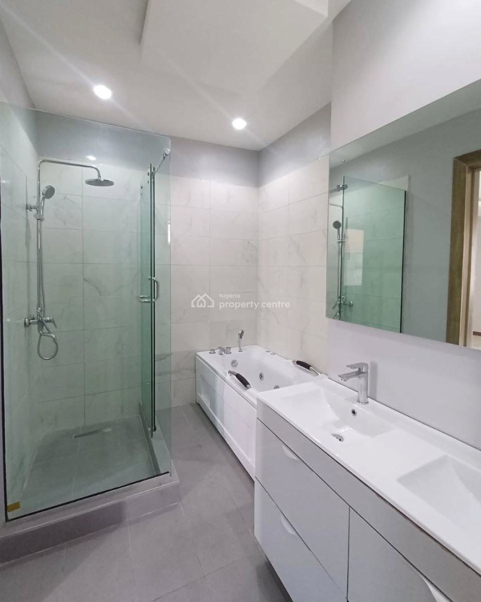 Brand New Serviced 4 Bedroom Maisonette Apartment with Bq and Pool, Off Admiralty, Lekki Phase 1, Lekki, Lagos, Flat / Apartment for Rent
