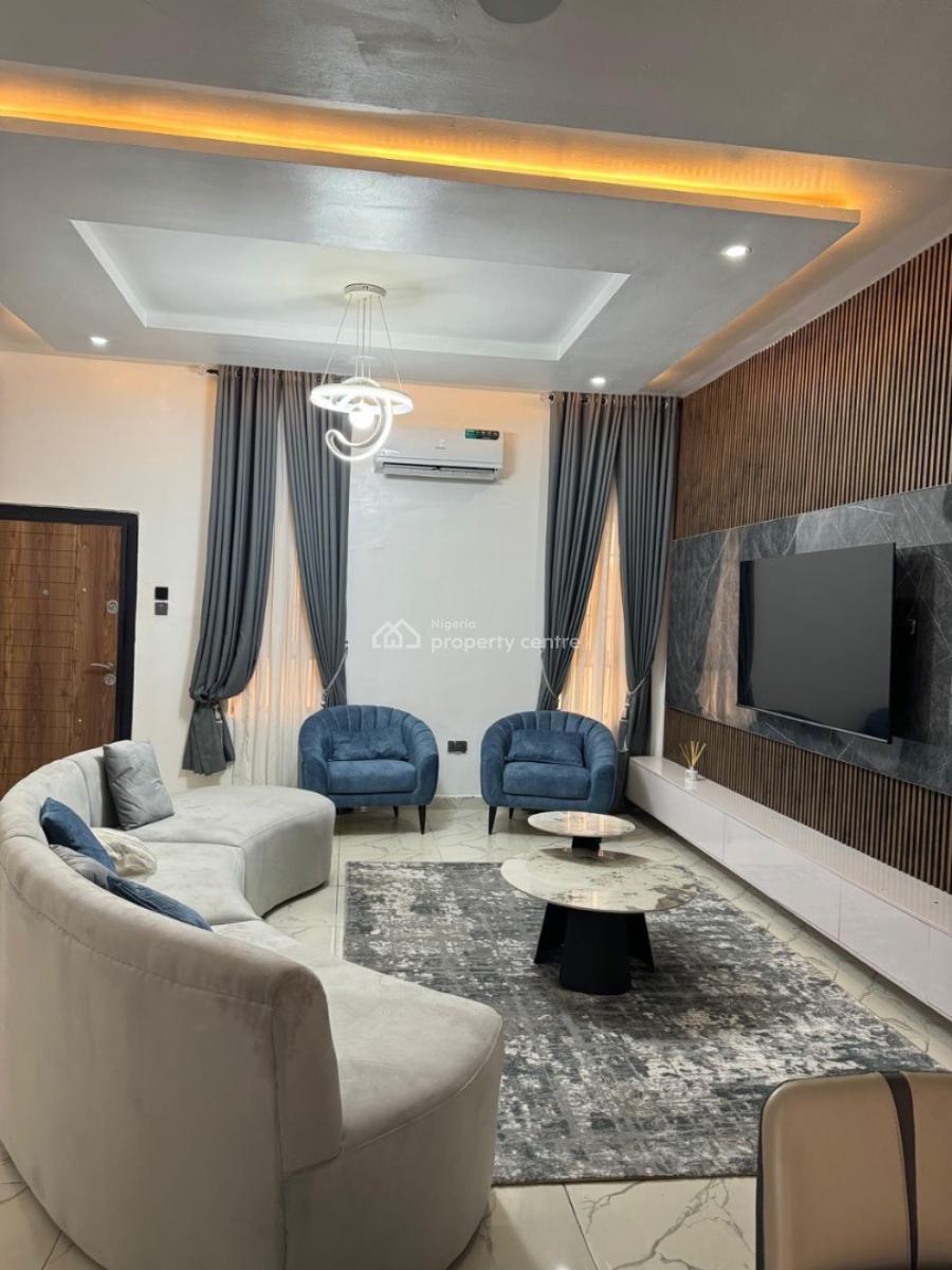 2 Bedroom Semi Detached, Terrace Or Self Compound  with Pool., Lekki Phase 1, Lekki, Lagos, Flat / Apartment Short Let