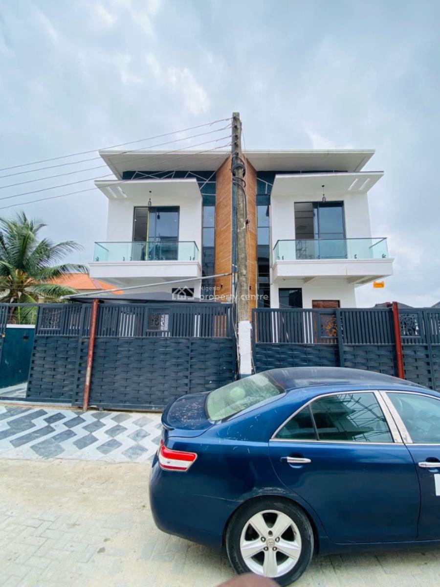 Beautifully Designed 4bedroom Duplex with Bq, Ajah, Lagos, Semi-detached Duplex for Sale