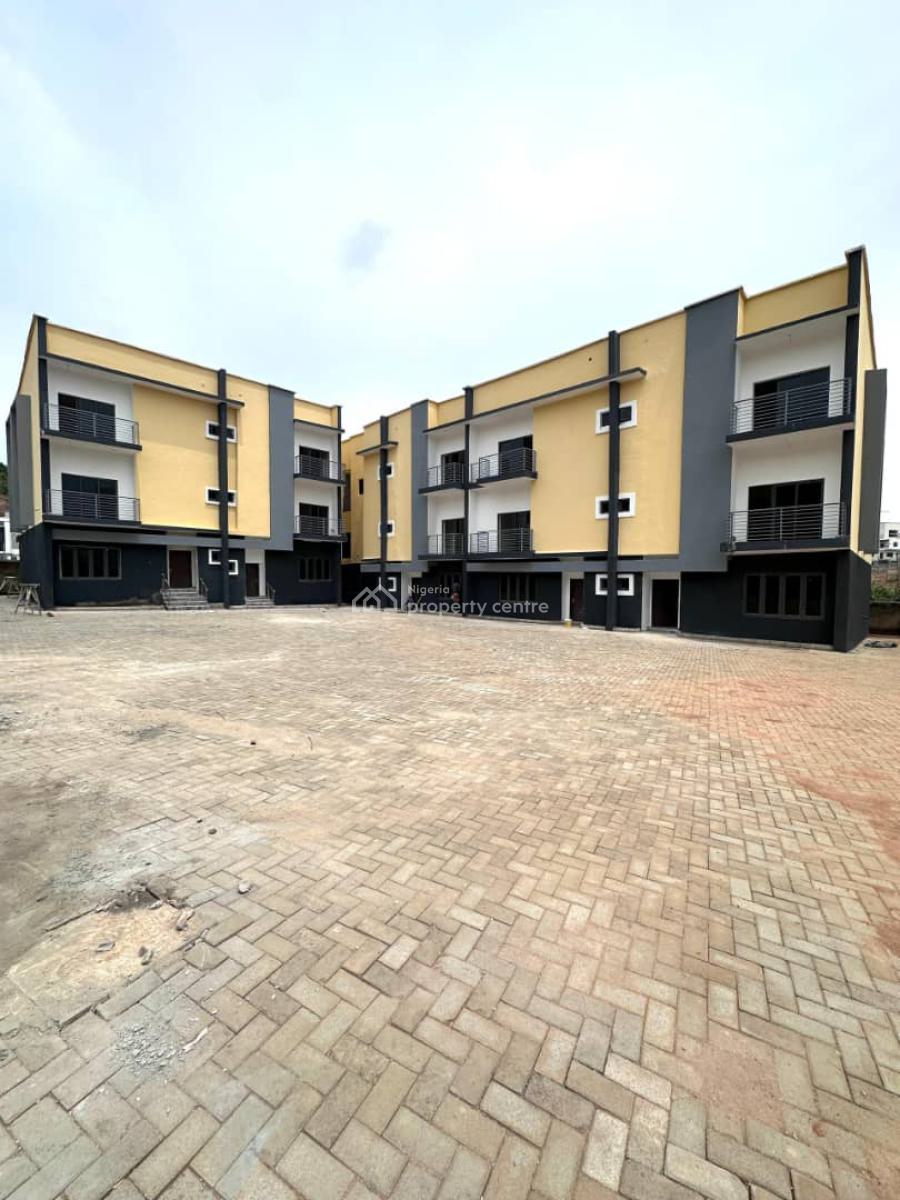 Brand New 4 Bedroom Terrace Duplex, Guzape District, Abuja, Terraced Duplex for Sale
