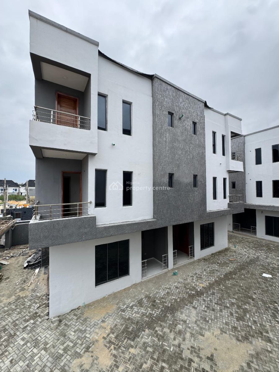 Serviced   4 Bedroom Semi-detached Duplex  with a Bq, Ikota, Lekki, Lagos, Semi-detached Duplex for Sale