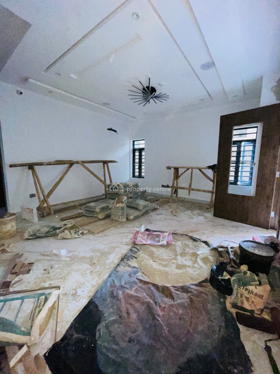 Breathtaking 4 Bedroom Fully Detached Duplex with Study and Bq, Stunningly Designed Home with Study and Bq in a Secured Estate, Gra Phase 1, Magodo, Lagos, Detached Duplex for Sale