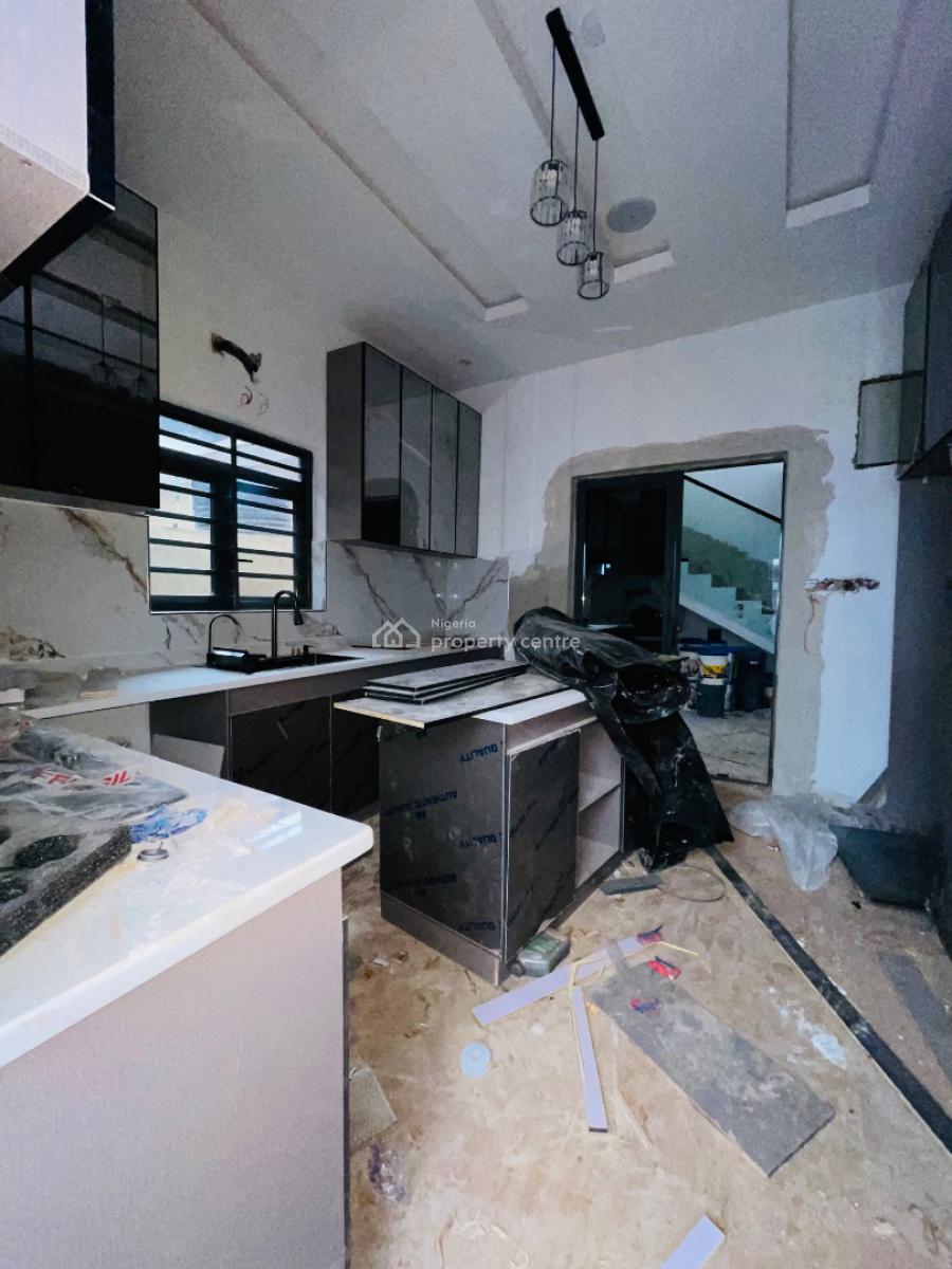 Breathtaking 4 Bedroom Fully Detached Duplex with Study and Bq, Stunningly Designed Home with Study and Bq in a Secured Estate, Gra Phase 1, Magodo, Lagos, Detached Duplex for Sale