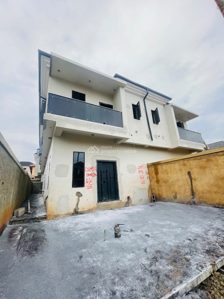 Breathtaking 4 Bedroom Semi Detached Duplex, Elegantly Designed Home in a Well Secured Estate, Gra Phase 1, Magodo, Lagos, Semi-detached Duplex for Sale