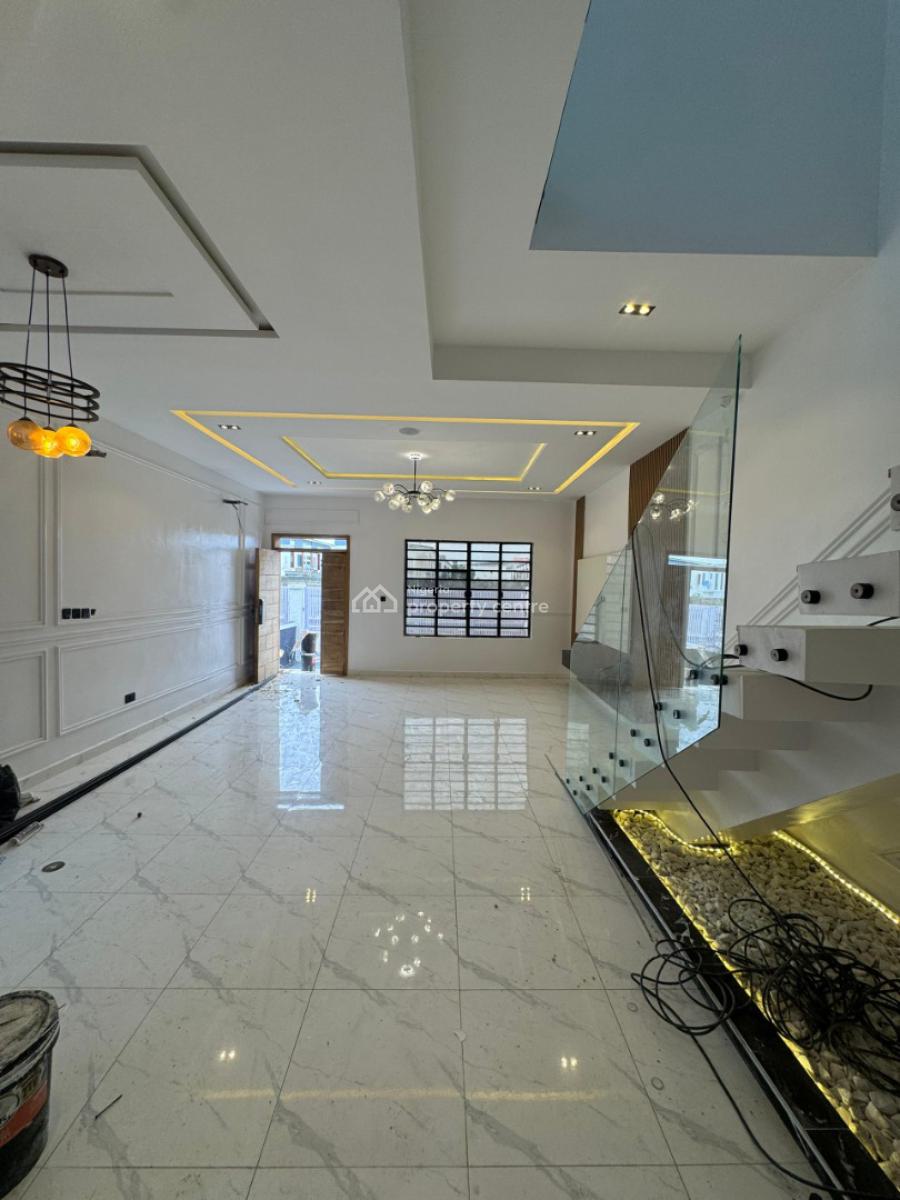 Newly Built 4 Bedroom Semi Detached Duplex Within a Gated Estate, Chevron Toll Gate, Orchid Road, Lekki, Lagos, Semi-detached Duplex for Sale