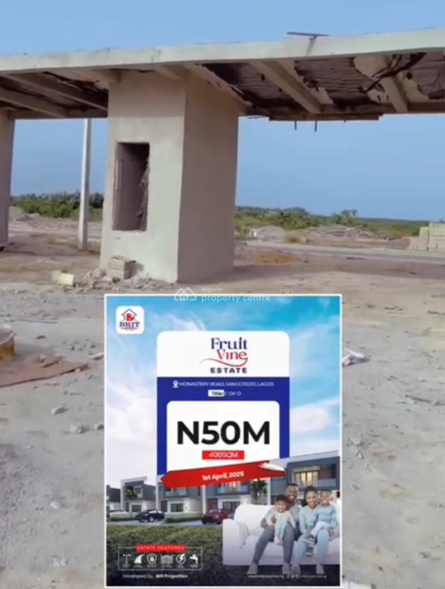 a Songotedo, Ajah Buy and Build Estate, Sangotedo, Ajah, Lagos, Mixed-use Land for Sale