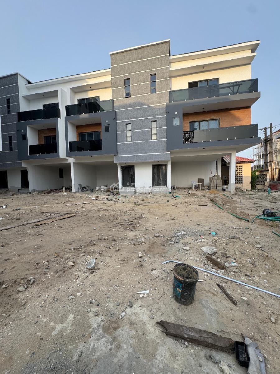 Exquisite 4 Bedroom Terrace Duplex Within a Well Secured Neighborhood, Ologolo, Lekki, Lagos, House for Sale