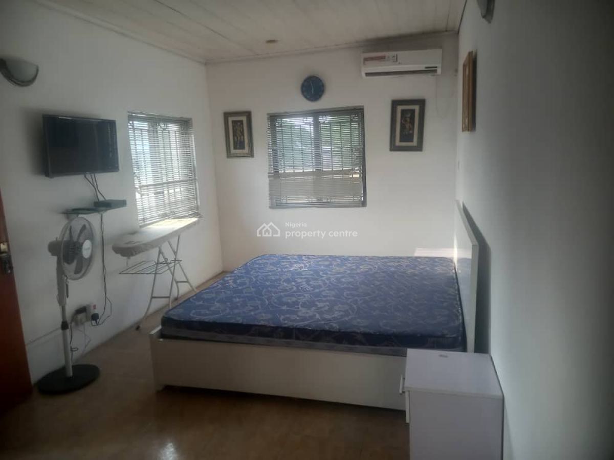 2-bedroom Furnished and Serviced Flat Upstairs, Phase 1, Osborne, Ikoyi, Lagos, Flat / Apartment for Rent