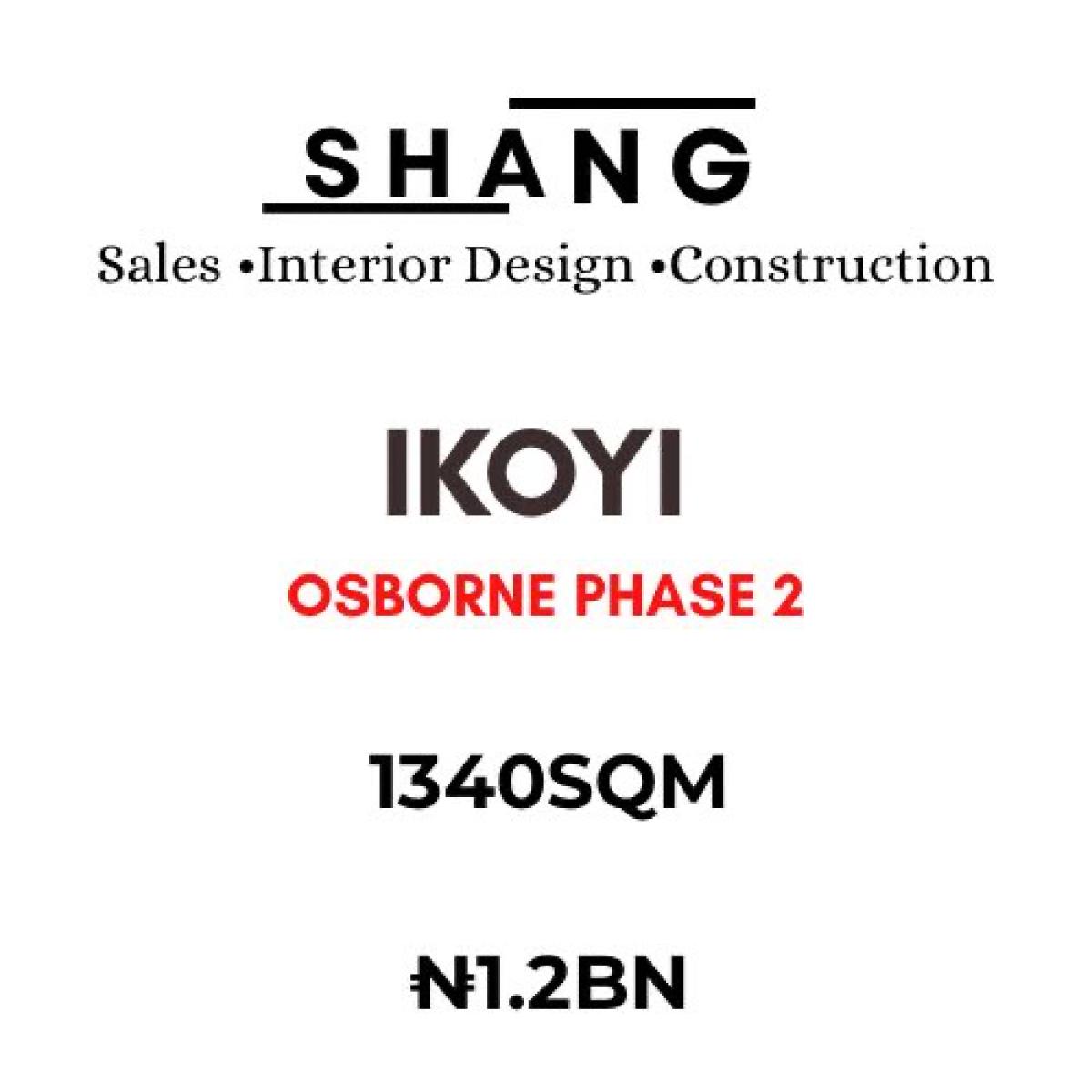 1340 Sqm Land Available, Osborne Phase 2, Osborne, Ikoyi, Lagos, Land for Sale