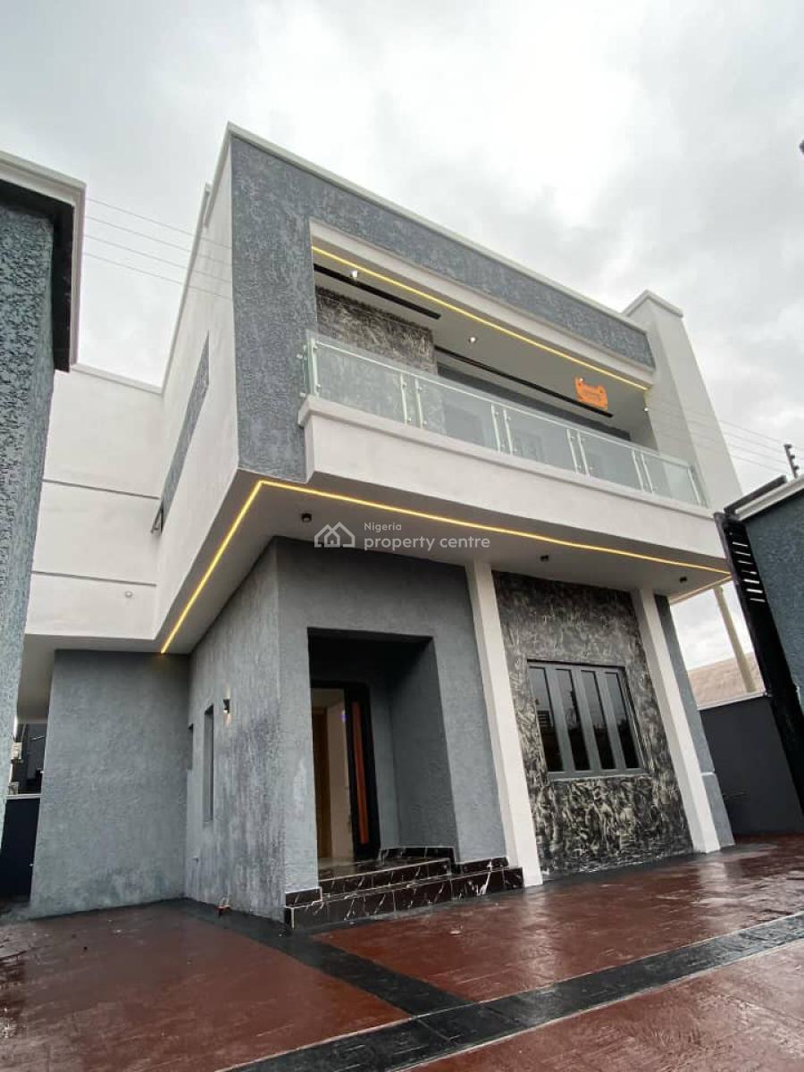 Contemporary Three (3) Bedroom Duplex in an Estate, Rumuodomaya, Port Harcourt, Rivers, Detached Duplex for Sale