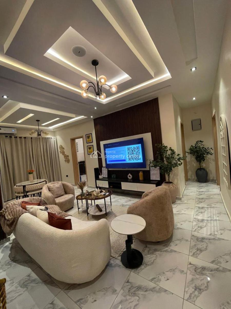 Beautiful 2 Bedroom Apartment., Ilasan, Ikate, Lekki, Lagos, Flat / Apartment Short Let